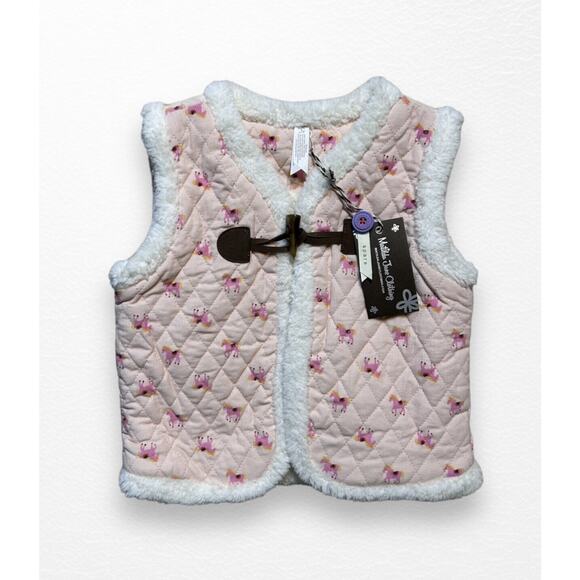 NWT Matilda Jane Quilted Reversible Corduroy Vest, Size 4 - Picture 7 of 9